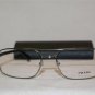Brand New Prada VPR62N Gunmetal 5AV-1O1 Eyeglasses: Mod. VPR 62N 56-17 & Case