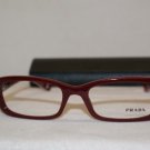 Brand New Prada VPR13N Burgundy ZXK-1O1 Eyeglasses: Mod. VPR 13N 53-17 & Case