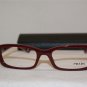 Brand New Prada VPR13N Burgundy ZXK-1O1 Eyeglasses: Mod. VPR 13N 53-17 & Case