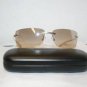 Brand New Ralph Lauren 893 Gold Sunglasses: Mod 893 & Case