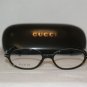 Brand New Gucci 2460 Black 46-15 Eyeglasses: Mod. 2460 (807) & Case