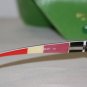Brand New Kate Spade Ruby Brown Horn Sunglasses: Mod. Ruby (01U2) 51-15 & Case