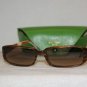 Brand New Kate Spade Ruby Brown Horn Sunglasses: Mod. Ruby (01U2) 51-15 & Case