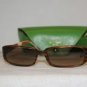 Brand New Kate Spade Ruby Brown Horn Sunglasses: Mod. Ruby (01U2) 51-15 & Case