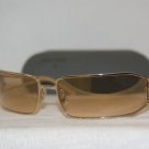 Brand New Miu Miu 58D Shiny Gold Sunglasses: Mod. SMU 58D (5AK-6R1) 66-17 & Case