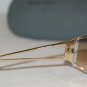 Brand New Miu Miu 58D Shiny Gold Sunglasses: Mod. SMU 58D (5AK-6R1) 66-17 & Case