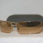 Brand New Miu Miu 58D Shiny Gold Sunglasses: Mod. SMU 58D (5AK-6R1) 66-17 & Case