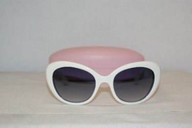 Brand New Juicy Couture Enduring White Sunglasses: Mod. Enduring & Case