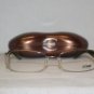 Brand New Just Cavalli 179 Shiny Silver 52-17 Eyeglasses: Mod. 179 (753) & Case