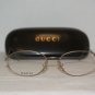 Brand New Gucci 2634 Gold 54-19 Eyeglasses: Mod. 2634 (2JN) & Case