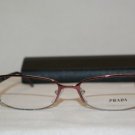 Brand New Prada VPR54O Burgundy FAE-1O1 Eyeglasses: Mod. VPR 54O 54-16 & Case