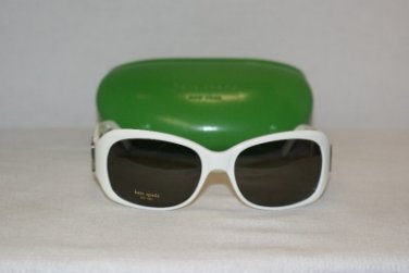 Brand New Kate Spade Party White Sunglasses: Mod. Party & Case