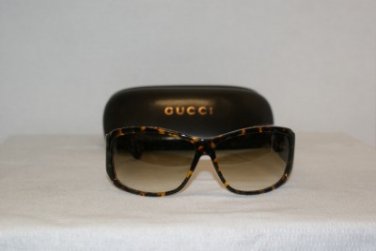 Brand New Gucci 2592 Tortoise Sunglasses: Mod. 2592 & Case