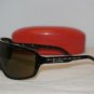 Brand New Valentino 1187 Olive Amber Sunglasses: Mod. 1187 (Z4P6S) 74-05 & Case