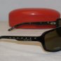 Brand New Valentino 1187 Olive Amber Sunglasses: Mod. 1187 (Z4P6S) 74-05 & Case