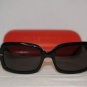 Brand New Valentino 3003 Shiny Black Sunglasses: Mod. 3003 (0807) 54-18 & Case