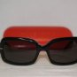 Brand New Valentino 3003 Shiny Black Sunglasses: Mod. 3003 (0807) 54-18 & Case