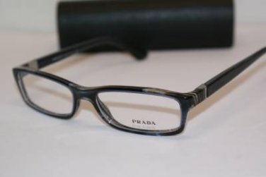 Brand New Prada Eyeglass Mod.VPR 09O Col. EAR 1O1 53-16-140 & Case