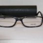 Brand New Prada Eyeglass Mod.VPR 09O Col. EAR 1O1 53-16-140 & Case
