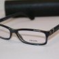 Brand New Prada Eyeglass Mod.VPR 09O Col. EAR 1O1 53-16-140 & Case