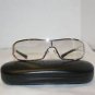 Brand New Ralph Lauren 884 Clear & Silver Sunglasses: Mod. 884 & Case