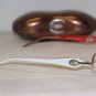 Brand New Just Cavalli 175 Silver 49-18 Eyeglasses: Mod. 175 (753) & Case