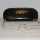 Brand New Gucci 2694 Shiny Silver 49-19 Eyeglasses: Mod. 2694 (09B5) & Case