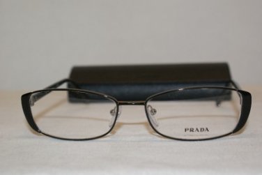 Brand New Prada VPR58O Black FAR-1O1 Eyeglasses: Mod. VPR 58O 55-16 & Case