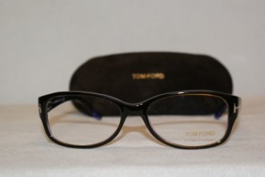 Brand New Tom Ford TF5143 Dark Brown 005 Eyeglasses: Mod. TF 5143 52-15 & Case