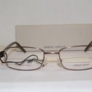 New Giorgio Armani MOD. 290 Matte Copper  ZK1 Eyeglasses: 50-18 & Case