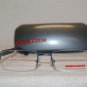 New Prada Sport VPS 55B Blue ACC-1O1 Eyeglasses: Mod. VPS55B 52-18 & Case