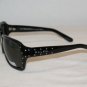 New Ralph By Ralph Lauren Black Sunglasses: Mod. 7583 & Case