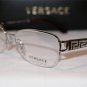 Brand New VERSACE Eyeglass Mod. 1215-B Col. 1000 53-16-135 & Case W/STONES!!!