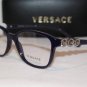 Brand New VERSACE Eyeglass Mod. 3181-B Col. 5064 53-15-140 & Case W/STONES!!!