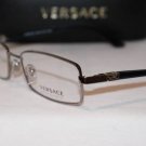 Brand New VERSACE Eyeglass Mod. 1204 Col. 1001 54-17-140 & Case