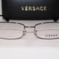 Brand New VERSACE Eyeglass Mod. 1204 Col. 1001 54-17-140 & Case