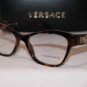 Brand New VERSACE Eyeglass Mod. 3180 Col. 944 51-16-140 & Case
