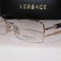Brand New VERSACE Eyeglass Mod. 1193 Col. 1000 51-17-135 & Case