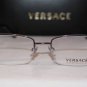 Brand New VERSACE Eyeglass Mod. 1185B Col. 1012 51-17-135 &Case W/STONES!!!