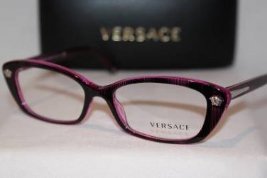 Brand New VERSACE Eyeglass Mod. 3159 Col. 959 53-16-135 & Case