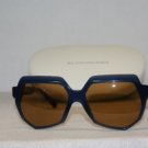 Brand New Balenciaga Blue M23 Sunglasses: Mod. 0105 (M23) 55-16 & Case