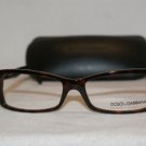 B. New Dolce & Gabbana 3139 Tortoise 2587 Eyeglasses: Mod. DG 3139 54-16 & Case