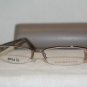 Brand New BCBG Maxazria 50-16 Brown Eyeglasses: Mod. Marietta 50-16 & Case