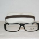 B. New Vogue 2635 Shiny Black Glitter 52-16 Eyeglasses: Mod. 2635 (1688) & Case