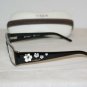 B. New Vogue 2635 Shiny Black Glitter 52-16 Eyeglasses: Mod. 2635 (1688) & Case