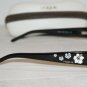 B. New Vogue 2635 Shiny Black Glitter 52-16 Eyeglasses: Mod. 2635 (1688) & Case