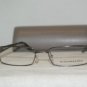 Brand New BCBG Maxazria Enzo Pewter Eyeglasses: Mod. Enzo 52-17 & Case