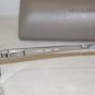 Brand New BCBG Maxazria Enzo Pewter Eyeglasses: Mod. Enzo 52-17 & Case