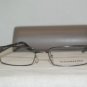 Brand New BCBG Maxazria Enzo Pewter Eyeglasses: Mod. Enzo 52-17 & Case