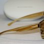 Brand New Balenciaga Olive Horn Sunglasses: Mod. 0081 (7Q1) 58-15 & Case